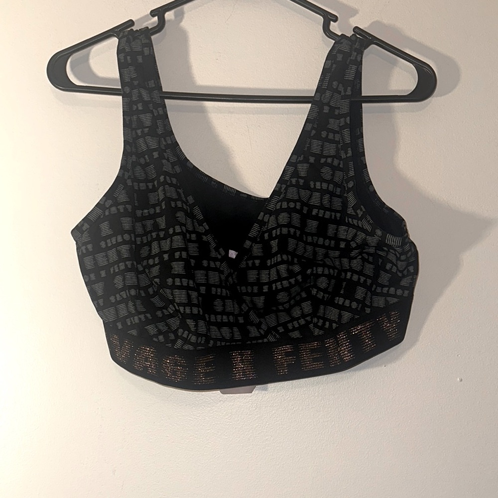 Savage X Fenty Black Sports Bra Size 2X